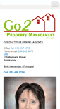 Mobile Screenshot of go2properties.co.za